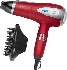 Aeg Htd 5584 Secador Profesional Color Rojo Secador De Pelo Colores Y Rojo