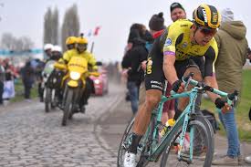 Belgium's wout van aert claimed a fine solo win on stage 11 of the tour de france as leader tadej pogacar showed a first glimpse of vulnerability. Wout Van Aert Recons Paris Roubaix Cobbles Cycling Today Official