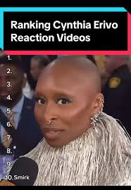 Ranking the Best Cynthia Erivo Reaction Videos