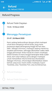 Dan jika ada hal yang perlu disampaikan. Status Refund Tiket Pesawat Traveloka Yang Berbelit Media Konsumen