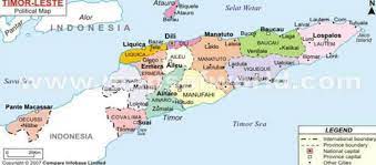 Dili East Timor Map A Map Of Timor-Leste Showing The 13 Districts Including The Capital... |  Download Scientific Diagram