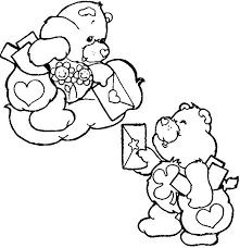 Care bears original 10 by free printable care bear coloring pages for kids. Good Luck Care Bear Coloring Pages