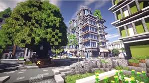 How to download a minecraft map: Want To Download This City Only Works For Minecraft Pe Https Mcpeaddons App Green Peak City Minecraft