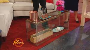 Aquarium coffee table step 1: How To Upcycle An Old Fish Tank Turn It Into Your New Coffee Table Rachael Ray Show