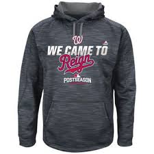 Men S Washington Nationals Majestic Graphite 2016 Postseason Authentic Collection Came To Reign Streak Hoodie Baseball Outfit Hoodies Boston Red Sox