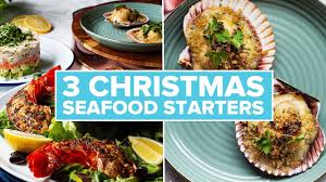 Christmas eve seafood menu : 3 Stunning But Simple Christmas Seafood Starters Youtube