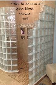 7 Tips To Choose The Right Glass Block Shower Wall Thickness Glass Block Shower Wall Glass Block Shower Glass Blocks