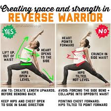 Yoga Alignment Tips Tutorials On Instagram We All Love Warrior 2 But Have You Tried This Heart Opening Version Warrior Yoga Easy Yoga Workouts Yoga Tutorial
