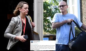 Journalist laura kuenssberg has spoken out after her frustration over the prime minster's answer to her question was caught on air during after asking boris johnson whether people could book summer holidays yet, the bbc's political editor could be heard saying: Bbc Backs Reporter Laura Kuenssberg Over Dominic Cummings Tweet Daily Mail Online