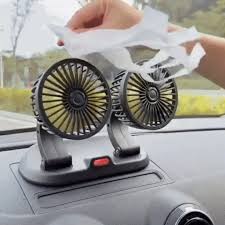 VENTILADOR Doble 306° usb 12V f410 - TIENDA Oi