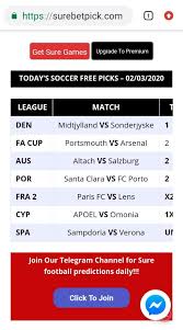 Top 10 Best Football Prediction Site In The World Surebet In 2020 Football Predictions Free Football Soccer Predictions