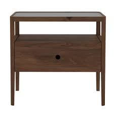 Maybe you would like to learn more about one of these? Spindle Bedside Table Walnut Rouse Home