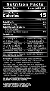 Sugar free monster energy drink nutrition facts. Zoa Original Zero Sugar Zoa Energy