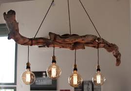 Creatrice D Objets En Bois Flotte Jos Vous Bois Creatrice Dobjets En Flotte Jos Miroir Deckenlampe Holz Lampen Holz Rustikal Treibholz Lampe
