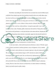 English portfolio cover letter examples dedication sample for. Public School Uniforms Rough Draft Research Paper