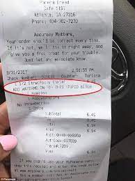 Check spelling or type a new query. Panera Bread Fires Employee For Stupid B H Receipt Daily Mail Online