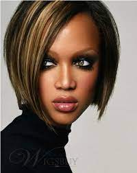 Custom Tyra Banks Hair Style Lace Front Short Straight 100 Human Hair 10 Inches Wig Short Bob Hairstyles Short Hair Styles Tyra Banks Hair
