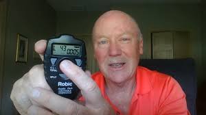 Robic M469 Dual Pitch Counter-Dual Stopwatch Baseball Stopwatch