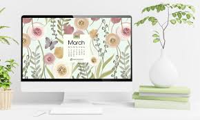 Works great as a desktop calendar that includes cw. March 2021 Free Calendar Wallpapers Printable Planner Illustrated Vernal Field Pineconedream By Gyaneshwari Dave