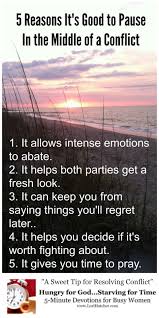  A Sweet Tip For Resolving Conflict Resolving Conflict Conflicted Bible Love