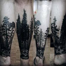 Start A Fire Forest Tattoos Lower Leg Tattoos Tattoos For Guys