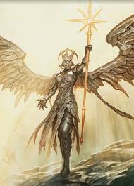 Mtg Sunblast Angel Fantasy Art Character Art Dark Fantasy