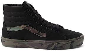 However you like!) looking for style inspo? Amazon Com Vans Sk8 Hi Skate Shoe Black Camo Fashion Sneakers