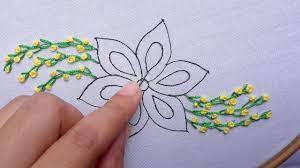 See more ideas about embroidery videos, embroidery, embroidery tutorials. Hand Embroidery Amazing Flower Design 16 With Super Easy Stitch For Dress Basic Hand Embroidery Stitches Hand Embroidery Tutorial Flower Embroidery Designs