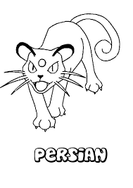 Persian Pokemon Coloring Page More Pokemon Coloring Sheets On Hellokids Com Pokemon Coloring Pages Pokemon Coloring Cute Coloring Pages