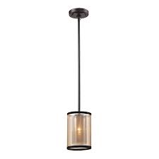Westmore Lighting Sandbar Oil Rubbed Bronze Modern Contemporary Cylinder Mini Pendant Light Lowes Com Cylinder Pendant Light Elk Lighting Pendant Light
