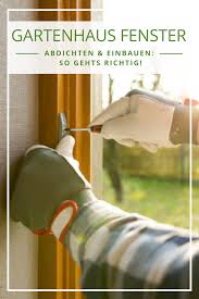 Wir Zeigen Wie Sie Ihr Gartenhaus Fenster Einbauen Und Abdichten Konnen Gartenhaus Heimwerken Anleitun Fenster Einbauen Gartenhaus Gartenhaus Selber Bauen