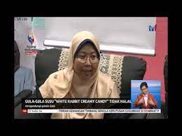 Ujian mendapati terdapat gelatin dari sumber haiwan babi. N8 Gula Gula Susu White Rabbit Creamy Candy Tidak Halal Mengandungi Gelatin Babi 11 Sept 2019 Youtube