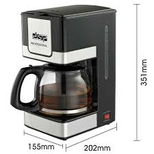 Not all plastic coffee makers are unsafe. Dsp Household Classic Stainless Steel Coffee Maker Cherry Households