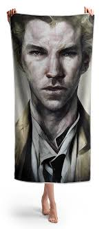 Benedict Cumberbatch Beach Towels for Sale
