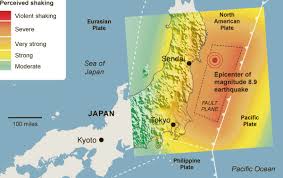 Tokyo, japan (cnn) a magnitude 7.1 earthquake struck off the coast of eastern japan, close to fukushima, late saturday evening but there were no immediate reports of casualties or the depth of the earthquake was about 36 miles. How Shifting Plates Caused The Japan Earthquake Interactive Feature Nytimes Com