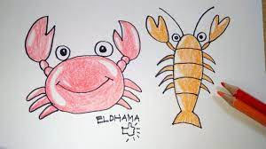 Gratis untuk komersial tidak perlu kredit bebas hak cipta Cara Mudah Menggambar Kepiting Dan Udang Eldhama Youtube