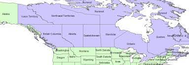 Check spelling or type a new query. Map Of U S Canada Border Region The United States Is In Green And Download Scientific Diagram