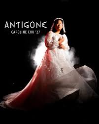 Announcing the cast of the Upper School's Fall Play, Antigone! The title  role of Antigone will be played by Caroline Chu '27, and her  co-protagonist, Creon, will be played by her sister