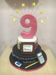 Math Cake Happy Birthday Serena