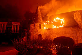 Residents fled on wednesday, many without their belongings, as smoke and flame engulfed the village, which is home to about 250 people and located about 260km (162 miles). California Wildfires Cooler Weather Helps But Threat Remains