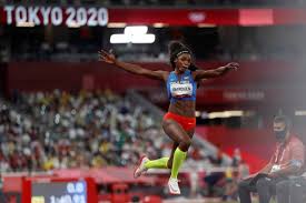 Rojas, a sus 25 años, es la fuerza dominante del salto triple femenino, campeona mundial en 2017 y 2019. Uattivfvwtvznm