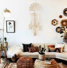 Macrame Tree Of Life Dreamcatcher Boho Decor Etsy Living Room Decor Inspiration Boho Living Room Home Decor