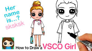 Disney prinses tekeningen, disney tekeningen, schattige tekeningen, disney tekenen, disney jeroen huet poppetjes teken. How To Draw A Tumblr Vsco Cute Girl Youtube