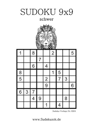 Für jedes sudoku gibt es eine einzige lösung, die sie durch logisches denken finden können, ohne zu raten. Sudoku Schwer Zum Ausdrucken Sudokuzok De