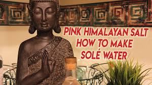 Not everyone will agree with me, you will. Pink Himalayan Salt How To Make Sole Water Youtube