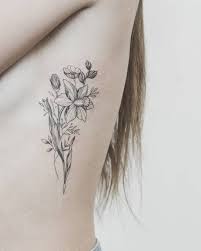 Instagram Tattoos Birth Flower Tattoos Narcissus Flower Tattoos