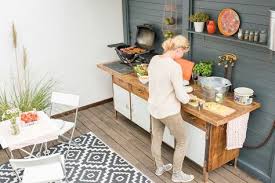 Diy Outdoor Kuche Aus Einer Werkbank Mit Bildern Outdoor Kuche