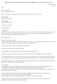 See family and domestic violence for more. The Magistrates Courts Parenting Orders Amendment Rules 2007