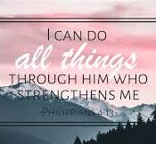 Philippians 4:13 - I can do all this through him who gives ...