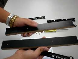 Step 2 How To Assemble The Computer Stand S Drawer Slide Youtube